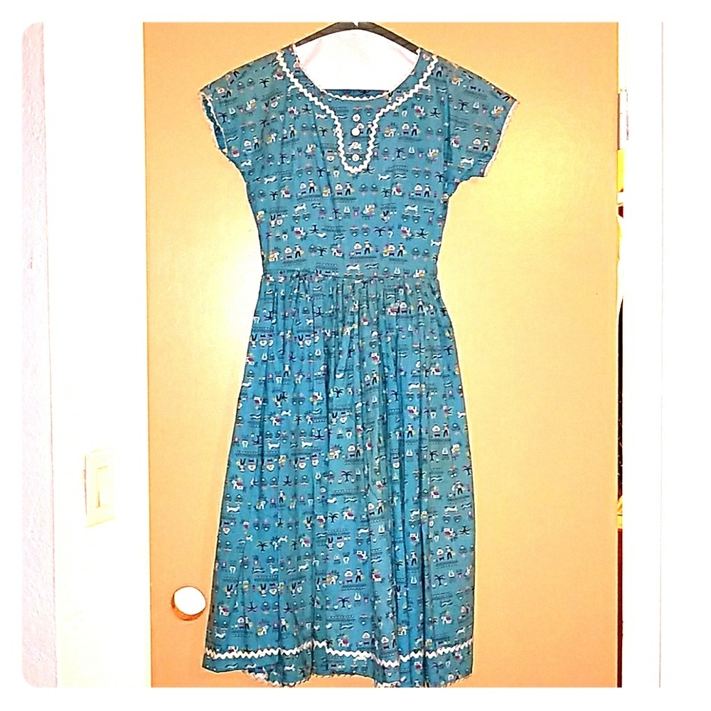 Vintage hand-made dress